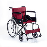 Comfort Plus DM809 Bordo Kumaş Standart Tekerlekli Sandalye