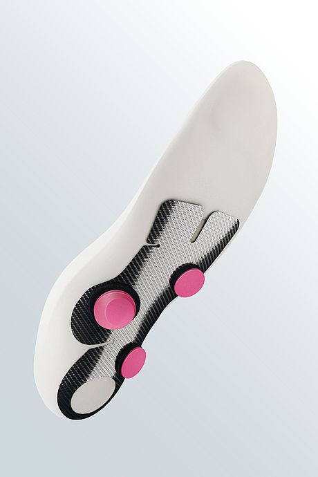 Medi igli Allround Light C+ Dar ayakkabılar için kişiye özel ve sağlam karbon tabanlıklar